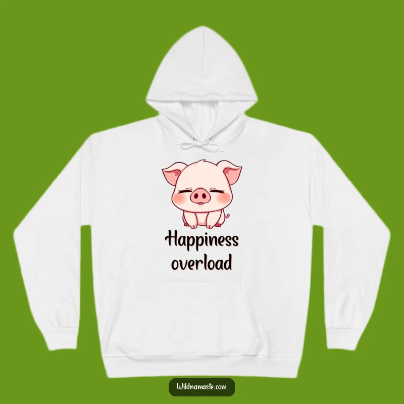 Funny Piglet Yoga Hoodie: Stay Cozy and Cheerful with This Adorable Animal Design